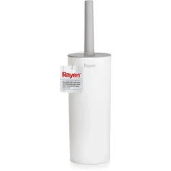 Rayen Toilettenbürste mit Deckel, effiziente Reinigung, ultraweich, weiß
