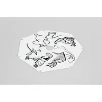 Proregal Piktogramm-Aufklebersatz 7-Fach |Wertstoffe, Papier, Restmüll, Glas, Metall, Biomüll,