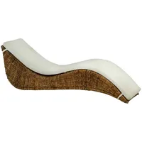 Rattan Lounger 'Cincan' Bananenblatt-Geflecht