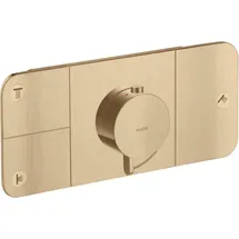 Hansgrohe AXOR One Unterputz-Duscharmatur mit Thermostat für 3 Verbraucher Brushed Bronze 45713140