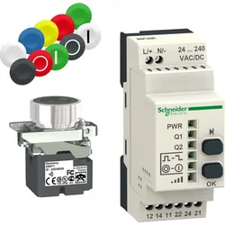 SCHNEIDER ELECTRIC XB4RFA02 Sender mit Drucktaste Metall