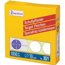 Avery Zweckform Klebepunkte Schusspflaster schwarz Ø 19,0 mm, 1.000 St.