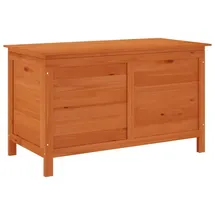 vidaXL Gartentruhe 99 x 49,5 x 58,5 cm Braun