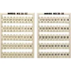 WAGO GmbH& Co. KG WSB-Bezeichnungssystem W: 11-20 (10x) 209-503
