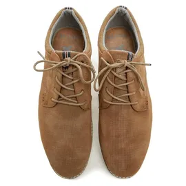 Mustang Herren Schnürhalbschuh Braun 42