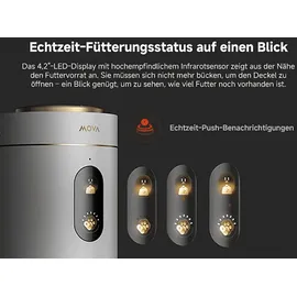 Mova NutriPal 10 Ultra für Hunde und Katzen, Futterautomat