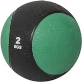 Gorilla Sports Medizinball aus Gummi, 1 - 10 kg Gewichte, mit griffiger Oberfläche, Grün - Slam Ball, Gewichtsball, Trainingsball,