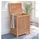 vidaXL Wäschebehälter 50x35x60 cm Massivholz Teak