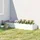 Outsunny Hochbeet 197 x 54 x 33 cm Weiß