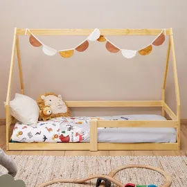 Idimex Hausbett TAMI 70 x 140 cm Kiefer beige