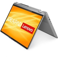 Lenovo IdeaPad Flex 5 Convertible Laptop | 16" WUXGA Touch Display | AMD Ryzen 7 7730U | 16GB RAM | 512GB SSD | AMD Radeon Grafik | Win11 Home | grau
