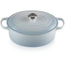 Le Creuset Signature Bräter 29 cm oval küstenblau