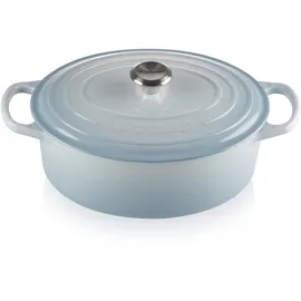 Le Creuset Signature Bräter 29 cm oval küstenblau