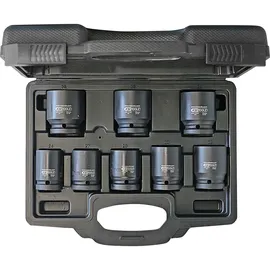 KS Tools 3/4" Sechskant-Kraft-Stecknuss-Satz 8-tlg. kurz 24-38 mm