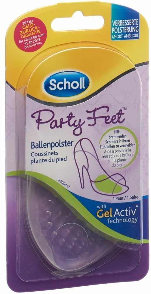 Scholl Party FeetTM Ballenpolster