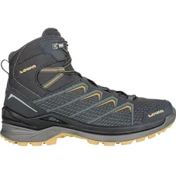 LOWA Herren Multifunktionsstiefel Trekking-Stiefel, stahlblau/senf, 46
