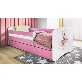 raumhirsch furniture Kinderbett Raumhirsch 80 x 180 cm Holzwerkstoff rosa