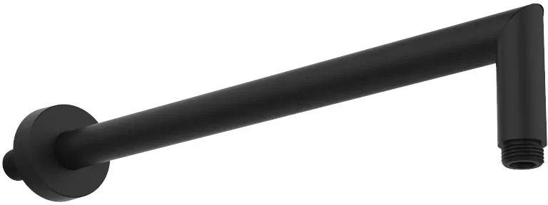 Herzbach deep black wandarm 420 rund sz, Schwarz matt, 23.674200.1.12 23.674200.1.12