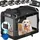 CADOCA CADOCA® Hundetransportbox faltbar Katzentransportbox Transportbox Autobox Hundebox Box versch. Größen Farbwahl, XXXL 101x70x70cm atmungsaktiv robust Transporttasche Haustiertransportbox Hundetragetasche Anthrazit