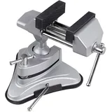 BASETECH Schraubstock Aluminium 70 mm grau