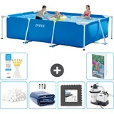 Rechteckiger Frame Pool - 300x200x75 Cm - 7-teilig  S31