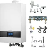 Buderus Logaplus Paket W25 Unterputz mit Regelung BC400 - 20 kW - 7739621325