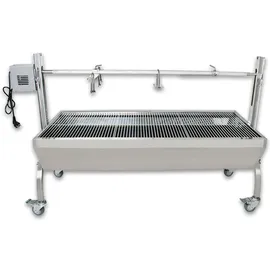 Beeketal Spanferkelgrill BSG150 silber