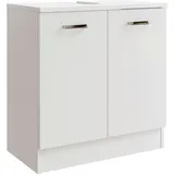 Möbel Kraft Waschbeckenunterschrank 60,2 x 62,4 cm Weiß