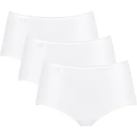 SLOGGI Slip »24/7 Microfibre Midi C3P«, (3er Pack), aus weicher Microfaser sloggi WHITE