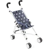 Bayer Chic 2000 CHIC2000 Puppenbuggy Roma, Sternchen, Navy, 601-51