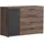 Forte Jacky 124,9 x 83,1 x 41,3 cm Script-Schlameiche/Schwarz