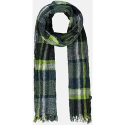 Schal in Twillqualität, kariert - Chilled Olive - PCK