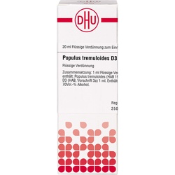 Populus Tremuloides D 3 20 ML