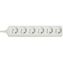 Lindy Lindy, 6 Way Mains Gang Socket - Steckdosenleiste, - Wechselstrom 230 V - 3680 Wat