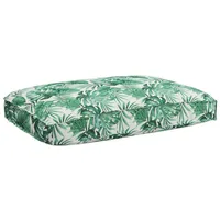 VidaXL Paletten-Sitzkissen Blattmuster 120x80x12 cm Oxford-Gewebe