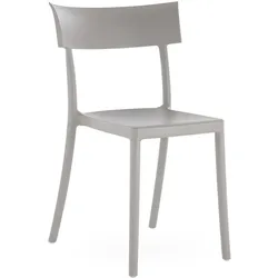 Kartell - Catwalk Stuhl, grau matt