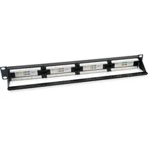 Equip Patch Panel 24-Port Cat.6 Schwarz