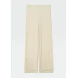 s.Oliver Wide-Leg-Hose aus Spitze mit Viskosefutter - beige - 134/140