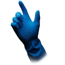 AMPri CLEAN-COMFORT Latex-Haushaltshandschuhe puderfrei, verschiedene Farben L