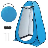 riggoo Duschzelt Camping,Outdoor Toilettenzelt Umkleidezelt, Portables Duschzelt Pop Up Zelt, Privatzelt Mobile Outdoor WC Zelt fur Camping und Beach,mit Tragetasche(UV 40+)