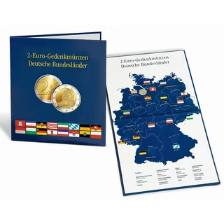 Leuchtturm Münzalbum PRESSO für 2-Euro-Münzen "Deutsche Bundesländer"
