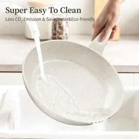 luxuskollektion Keramik Pfannen-Set 6-tlg. 20 cm + 24 cm + 28 cm
