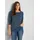 bonprix Langarmshirt Blau L