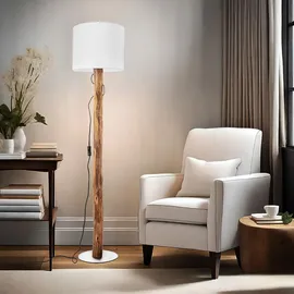Nowa Eukalyptus 1-flg. 1x E27 Weiß