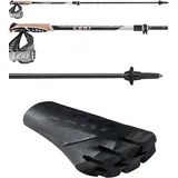 Leki Instructor Lite 100-125 cm schwarz-weiß-orange