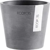 ecopot Amsterdam Mini Ø 10,5 x 9,2 cm Grau