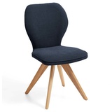 Niehoff Sitzmöbel Colorado Trend-Line Design-Stuhl Gestell Wildeiche - Webstoff Malea-R graphit