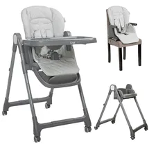 Lorelli Hochstuhl, Chef grau 3-in-1 Hochstuhl (Hochstuhl)