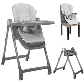 Lorelli Hochstuhl, Chef grau 3-in-1 Hochstuhl (Hochstuhl)