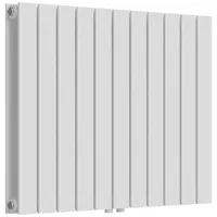 neu.haus Designheizkörper Nore 600 x 800 mm 1097 W weiß Mittelventil